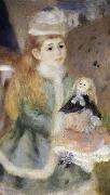 Details of Mother and children Pierre-Auguste Renoir